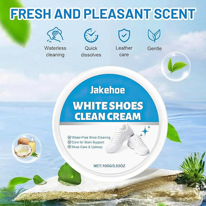 ⏳🔥LIMITED-TIME 50% OFF! ⏰✨ Waterless White Shoe Cleaner — Instant Stain Removal, Restores Fresh Look