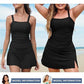 🌞2025 Summer New Arrivals🌸Women Vintage Tummy Control Two Piece Tankini Swimsuits