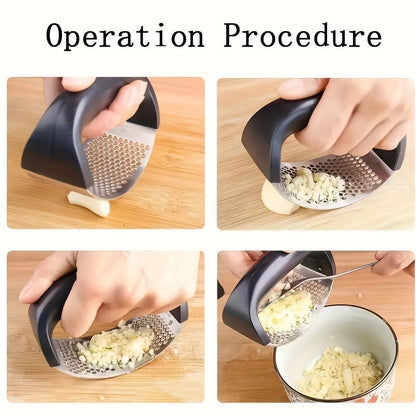 🔥Hot Sale -50% OFF🔥Stainless Steel Ring Garlic Press