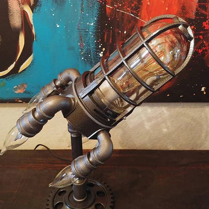 ?LAST DAY 70% OFF??Steampunk Rocket Lamp