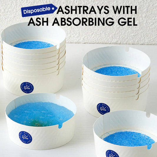 🎁 Hot Sale 49% OFF 🔥Disposable Ashtrays with Ash Absorbing Gel