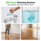🧼🏠A wet wipe, a mop – wipe away grease, stains and bacteria and restore the shine of your floors✨