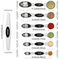 Stainless Steel Magnetic Spoons 7 Set with Leveler for Baking, Stackable Metallic Spice Kitchen Utensils and Gadgets Measure Cups Measuring
