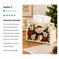 Christmas Elegance – Decorative Beaded Tissue Box Cover