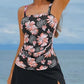 🌞2025 Summer New Arrivals🌸Women Vintage Tummy Control Two Piece Tankini Swimsuits