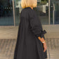 🎉2025 New Products Hot Sale✨Solid Color Long Cotton Shirt Jackets For Women
