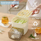 🔥Summer Hot Sale 49% Off🧊Portable Ice Maker with Lid and Storage Box (48 cubes)