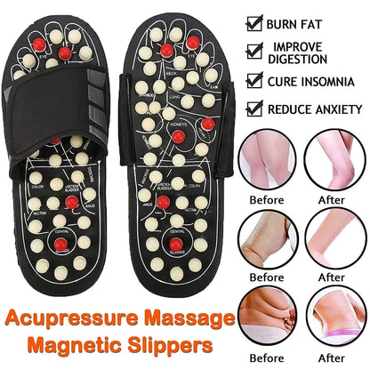 Limited Time: 50% Off!  Acupressure and Magnetic Therapy Slippers