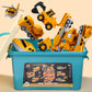 ⏰Christmas Sale 70% OFF!!🎁🔥Magnetic Transform Engineering Car Assembled Toys