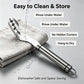 Stainless Steel Pepper Corer Seed Remover Tool, Chili Bell Pepper Core Deseeder, Multi Vegetable Seed Core Remover for Tomato Cucumber Kitchen Gadget