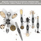 Stainless Steel Magnetic Spoons 7 Set with Leveler for Baking, Stackable Metallic Spice Kitchen Utensils and Gadgets Measure Cups Measuring