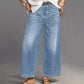 📢📢50% OFF!!⏰Women's Casual High-Rise Wide-Leg Jeans