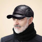 💥LAST DAY SALE 49% OF🧢🐂New Men's Winter Hat with Sheepskin Flat Top Earmuffs