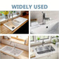 Bathroom Sink Drain Cover, 4 Pack Round Drain Cover, Overflow Cover Ring Insert Replacement, Basin Accessory for Home Kitchen Bathroom, Bathroom Accessories, Bathroom Fittings, Bathroom Gadgets, Drain Stopper
