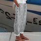 ☀️Spring Hot Sale 50% OFF!!🌿🌸Fashion Loose Blue Striped Pants – Practical Side Pockets & Slimming