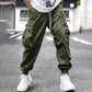 ⏳ Limited-time special offer £16.99⏰Men's Casual Loose Vintage Flap Pocket Jogger Pants