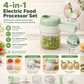 🥬🥦 50% OFF NOW! ⚡ 4-in-1 Electric Food Processor – Chop, Blend & Prep Food Faster – Compact & Easy to Use 🍽️✨