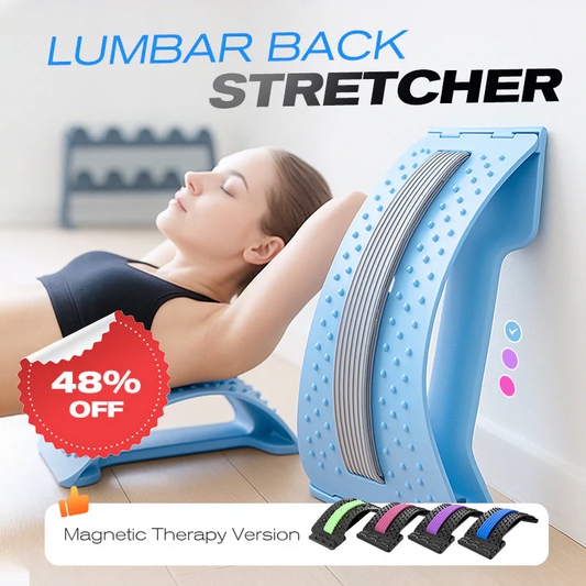 🎁 Hot Sale 49% OFF 🔥Magnetic Therapy Acupuncture Massage Lumbar Stretcher