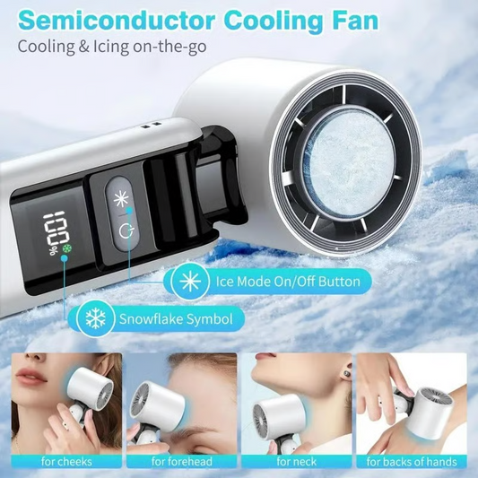 ✨2025 Hot Sale 49% OFF💥Mini Ice Cooling Fan❄️