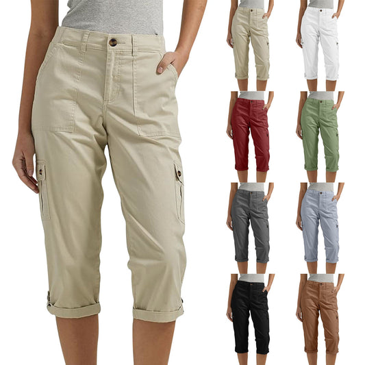 🎉Hot Sale 49% OFF🎉Women's High Elasticity Multi-pocket Casual Shorts