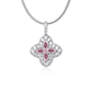🖤 Black Friday Topper! ✨ "Luck-Bringer" Aporro Four-Leaf Clover Pendant | A Talisman Filled with Starlight