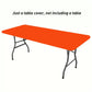🌸 LIMITED TIME SPECIAL PRICE:£ 7.99!!! ✨Pack Stretch Fabric Table Top Cap Cover, fits 4ft/6ft/8ft Tables