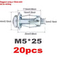 🔩🌼 Expansion screw petal nuts – rust-proof, firm grip, easy install!