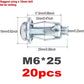 🔩🌼 Expansion screw petal nuts – rust-proof, firm grip, easy install!