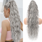 🫧🫧Limited Price ￡11.99-Last Day Promotion 49%OFF🫧Curly Wavy Frizzy Hair Extension with Ponytail
