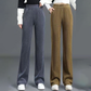 💖LAST DAY PROMOTION - 49%OFF ✨Women's Versatile Simple Stretch Elastic Waist Loose Wide Leg Pants