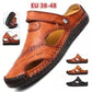 🎁 Hot Sale 49% OFF 🔥Large Size Soft Leather Men's Breathable Outdoor Sandals