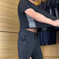 🔥Limited-time 49% discount🔥Men's Casual Sports Short Sleeve Long Pants Two-Piece Set