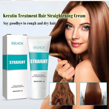 ✨Hot Sale Buy 1 Get 1 Free ✨ Silk & Keratin Hair Straightening Cream