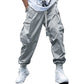 ⏳ Limited-time special offer £16.99⏰Men's Casual Loose Vintage Flap Pocket Jogger Pants