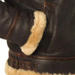 📢📢49 % OFF !!🎅SHEEPSKIN BOMBER JACKET
