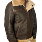 📢📢49 % OFF !!🎅SHEEPSKIN BOMBER JACKET