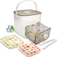🔥Summer Hot Sale 49% Off🧊Portable Ice Maker with Lid and Storage Box (48 cubes)