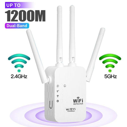 📶⏳LAST DAY SALE 50% OFF ! 🔥 Dual Band & 10,000 sq ft Coverage, Perfect for Large Homes and Multiple Devices ✨