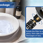 Hibbent Upgraded 3-in-1 Sink Drain Filter, Universal Pop-Up Stopper, Removable Stainless Steel Basket-Shaped Hair Catcher