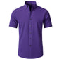 ⏰HOT SALE 49% OFF🔥STRETCH NON-IRON ANTI-WRINKLE SHIRT💕Summer must-have short-sleeved shirt