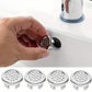 Bathroom Sink Drain Cover, 4 Pack Round Drain Cover, Overflow Cover Ring Insert Replacement, Basin Accessory for Home Kitchen Bathroom, Bathroom Accessories, Bathroom Fittings, Bathroom Gadgets, Drain Stopper