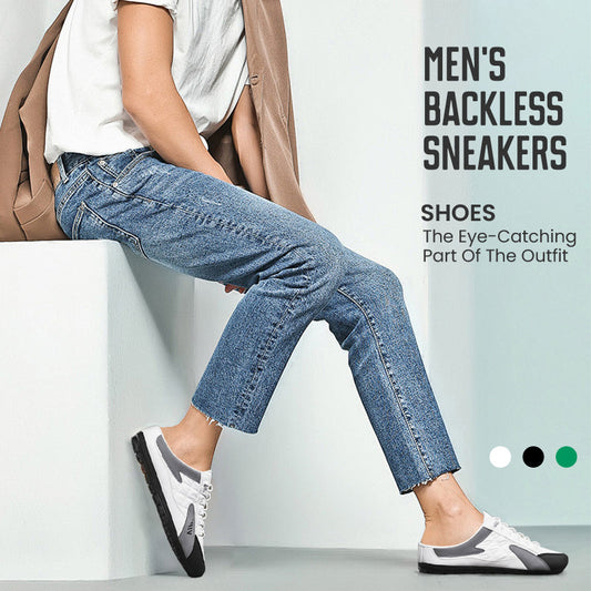 🎁2025 Limited Time Sale - 49% OFF🔥Men's Backless Sneakers👟