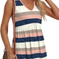 💖LAST DAY SALE 50% OFF✨Women Dressy Sleeveless V Neck Babydoll Tank Tops