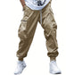 ⏳ Limited-time special offer £16.99⏰Men's Casual Loose Vintage Flap Pocket Jogger Pants