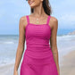 🌞2025 Summer New Arrivals🌸Women Vintage Tummy Control Two Piece Tankini Swimsuits