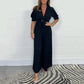🎉2025 New Products Hot Sale✨Draped pleats x simple solid colours, women's jumpsuit