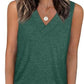 🎁Summer Promotion 49% OFF✨Women's Sleeveless V-Neck Slimming Loose Fit Casual Tank Top