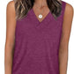 🎁Summer Promotion 49% OFF✨Women's Sleeveless V-Neck Slimming Loose Fit Casual Tank Top