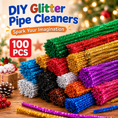 DIY Glitter Pipe Cleaners