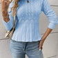 🎅🔥【Free shipping】⏳Women's Chunky-Knitted Crew Neck Peplum Sweater